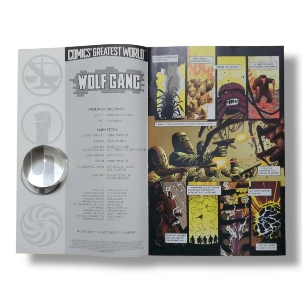 Dark Horse Comics wolf gang